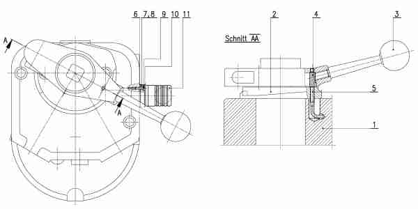 Führerbremsventil Umbau FV46-FV48 E 100.559